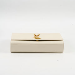 Saint Laurent Kate Medium Ivory White