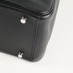 Hermes Lindy 30 Clemence Black D Stamp
