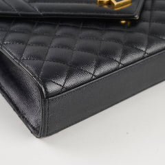 Saint Laurent YSL Envelope Medium Black