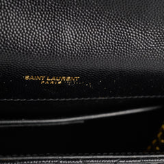 Saint Laurent YSL Envelope Medium Black