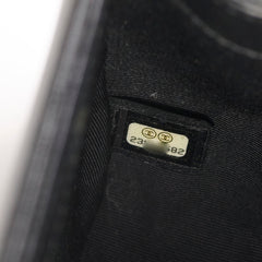 Chanel Old Medium Boy Black Lambskin Chevron