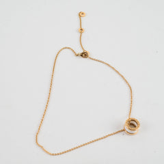 Bvlgari B.Zero 1 Pendant Necklace 18k Rose Gold