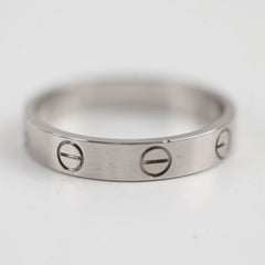 Cartier Love Small Model White Gold Size 56