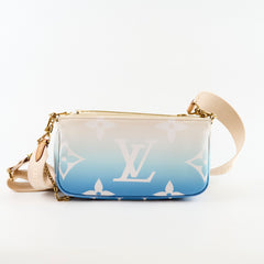 Louis Vuitton Multi Pochette Accessories Pool Bleu