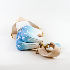 Louis Vuitton Multi Pochette Accessories Pool Bleu