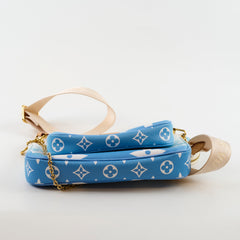 Louis Vuitton Multi Pochette Accessories Pool Bleu