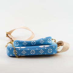 Louis Vuitton Multi Pochette Accessories Pool Bleu