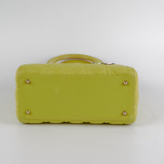 Dior Medium Lady Dior Lambskin Yellow
