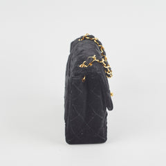 Chanel Mini Square Black Velvet - Series 1