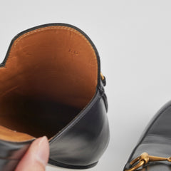 Gucci Princetown Leather Mules Size 40