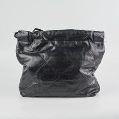 Chanel Small 22 Bag So black