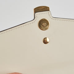 Gucci Super Mini Sylvie White Chain Crossbody