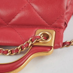 Chanel Micro Seasonal Flap Dark Pink