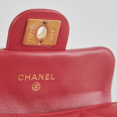 Chanel Micro Seasonal Flap Dark Pink