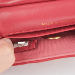 Chanel Micro Seasonal Flap Dark Pink