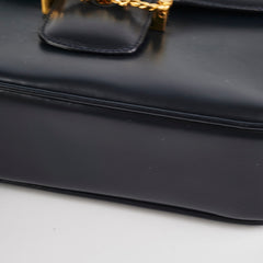 Celine Vintage Navy Box Bag