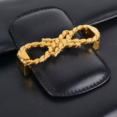 Celine Vintage Navy Box Bag