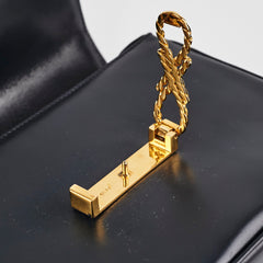 Celine Vintage Navy Box Bag