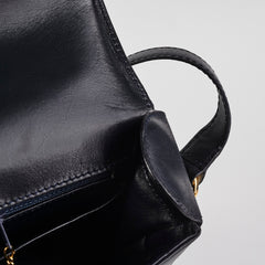 Celine Vintage Navy Box Bag