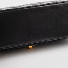 Chanel Small Vintage Diana Lambskin Black