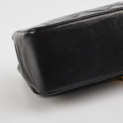 Chanel Small Vintage Diana Lambskin Black