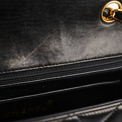 Chanel Small Vintage Diana Lambskin Black