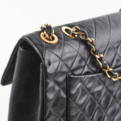 Chanel Maxi Vintage Jumbo Flap Black