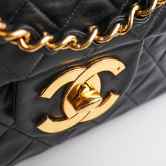 Chanel Maxi Vintage Jumbo Flap Black