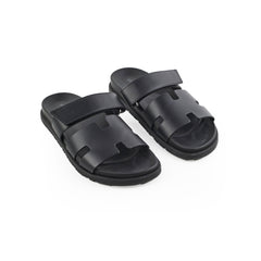 Hermes Chypre Sandals Black Size 40