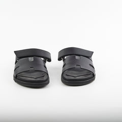 Hermes Chypre Sandals Black Size 40