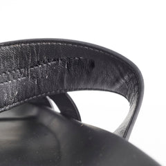 Hermes Chypre Sandals Black Size 40