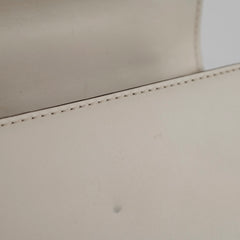 Gucci White Mini Sylvie Crossbody Bag