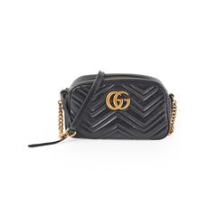Gucci Marmont Small Camera Bag Black