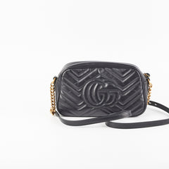 Gucci Marmont Small Camera Bag Black
