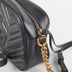 Gucci Marmont Small Camera Bag Black