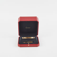 Cartier Love Bracelet Yellow Gold Size 21