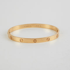 Cartier Love Bracelet Yellow Gold Size 21