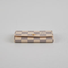 Louis Vuitton 4 Keys Holder Damier Azur