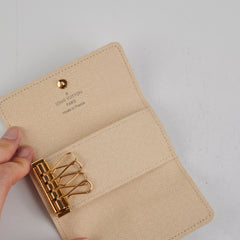 Louis Vuitton 4 Keys Holder Damier Azur