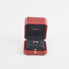 Cartier Love Ring Wedding Band Yellow Gold Size 49