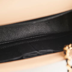 Chanel Beige Chain Flap Shoulder Bag