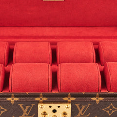 Louis Vuitton Monogram Trunk Jewellery Watch Box