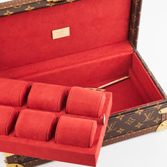 Louis Vuitton Monogram Trunk Jewellery Watch Box