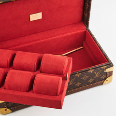 Louis Vuitton Monogram Trunk Jewellery Watch Box