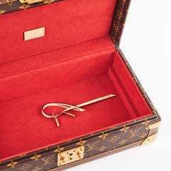 Louis Vuitton Monogram Trunk Jewellery Watch Box
