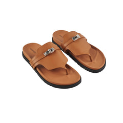 Hermes Empire Sandal Naturel Size 40
