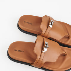 Hermes Empire Sandal Naturel Size 40