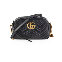 Gucci Marmont Small Camera Black Bag