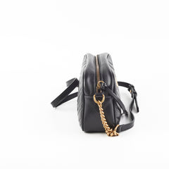 Gucci Marmont Small Camera Black Bag