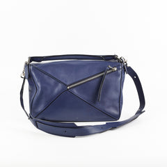 Loewe Puzzle Medium Navy Bag